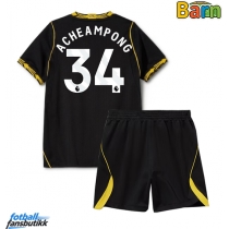 Chelsea Josh Acheampong #34 Bortedraktsett Barn 2026-27 Kortermet (+ Korte bukser)